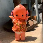 ワリコー リッキー 日本興業銀行 キューピー KEWPIE Q比 丘比娃娃 復古花花洋裝 懷舊 娃娃 人偶 企業公仔