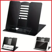 Book Document Copy Holder Metal Stand Desk A4 Phone Tablet Paper Caravan Office