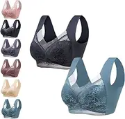 [BnMvF] Sarapick Ultimate Lift Bra,Sarapick Bras for Women,Sarapick Bra Seamless Sexy Push Up Wireless Bra (E,5L)