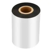 3.54"x984' Wax Thermal Transfer Ribbon, 1 Roll 1" Core Ink Out Ribbon, Black