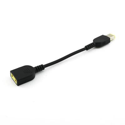 1x Male to Female Charge Extension Cable for Lenovo ThinkPad Carbon Laptop 15cm