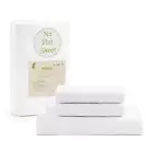 LANE LINEN 100% Organic Cotton Queen Sheet Set 4Pc Cotton Sheets Queen Size