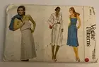 Vogue 7601 Vintage 70s Sewing Pattern Size: 14 Summer Dresses & Jacket