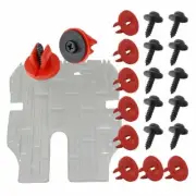 For-Ford Focus-Mondeo Engine Undertray Cover Shield Guard Clips Bottom Cover