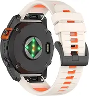 [EKINGEEK] Premium Silicone Watch Band for Garmin Fenix 5X/6X/7X - Durable, Comfortable, and Stylish Wristband for Sports and Everyday Wear