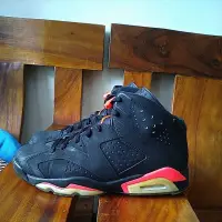 在飛比找蝦皮購物優惠-NIKE JORDAN 6代 US11 黑紅經典 adida