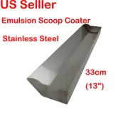 ​13" Stainless Steel Emulsion Scoop Coater for Silk Screen Printing 33cm
