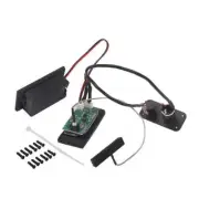 1 Set Electric Violin Fiddle Silent EQ Piezo Pickup Preamp String Instrument Par