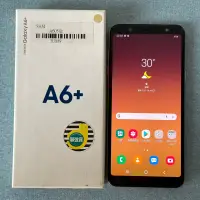 在飛比找蝦皮購物優惠-SAMSUNG A6+ 32G 金 功能正常 二手 6吋 三