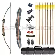 Old Mountain Archery OMA Harmony Takedown Recurve Bow 62" 25-60lb R/L Hunting