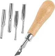DIYEAH 1 Set Clay Scrapers Pottery Carving Tools Pottery Sculpting Tools Trimming Clay Shape Cutter Sculpture Scraper Form for Shaping Sculpting Cutters Carving Sculpture Trim Wooden