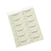 Fresh Style Flower Hand Made Seal Sticker High Quality Handmade Gift Label Sticker