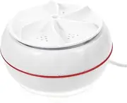 Uonlytech 30W Portable Washer Mini Washing Machine Compact USB Clothes Washer for Travel for Underwear Socks Items Lightweight Design for