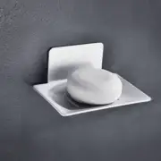 Bathroom Aluminum Alloy Soap Dish Free-Punching Wall Mounted Soap Sponge Holder