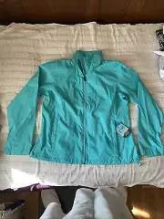 NWT Columbia Miami Green Switchback III Hooded XL Full-Zip Jacket Waterproof