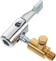 TINEASUR Efficient Inflation Air Chuck Pump Clip on Air Chuck Adapter Fitting for Hose Portable Tire Inflator Attachment
