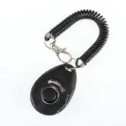 1/2xPet Trainer Oval Shape Elastic ABS Dog Training Clicker for Outdoor