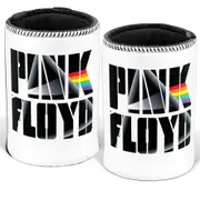 Pink Floyd - White Can Cooler/ Stubby Holder