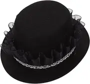 Decorative Dog Hat Delicate Puppy Hat for Cats and Dogs Lightweight Wear Resistant Pet Accessory for Parties and Celebrations