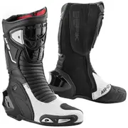 Berik Cartagena Air Motorcycle Boots, black-white, Size 48 for Men Black White