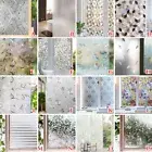 Privacy Window Glass Film Stickers PVC Static Cling Frosted For Bathroom Decor