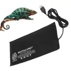 Reptile Heating Pad Fiber Cloth Tank Warmer Mat With Temperature USB Heat Pad AU
