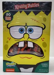 Krabby Patties Gummy Candy Spongebob Squarepants 80 count 1 lb 9oz Nickelodeon