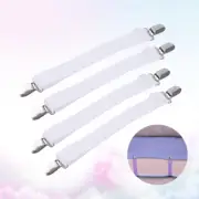 8 Pcs Bed Sheet Clip Grippers Fasteners Clips Elastic Straps Mattress Cover