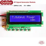28MHz-5.4GHz RF Signal Generator Module Support Sweep Frequency Function #New