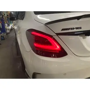 賓士 Benz W205 C300小改款後LED尾燈 C43尾燈 C63小改尾燈 C250後尾燈