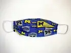 University of Michigan Wolverines Face Mask, Reusable Cotton Face Mask, Anti Dus