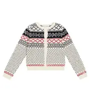 [Bonpoint] Bonpoint Intarsia cardigan Y 10 multicoloured