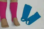 Stirrup socks leggings knee high ch/ladies 4 colors dance costume theatrical