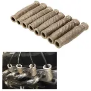 Titanium Spark Plug Wire Boots Thermal Protection Insulator Sleeve 2500 Degree