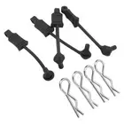 RC Car Body Shell Clip Retainers For Losi Lasernut U4 1/10 Remote Control HG