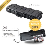 Tough Move 40 Shotgun Protection Bundle - Hard Case, Tactical Bag, Gun Socks