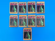 (9) New 1979 Incredible Hulk Packs by F.K.S. 54 Cards