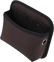 Sosoport Hanging Car Trash Can: Car Storage Bag Fake Leather Vehicle Organizer For Garbage Cards And Small Items For Auto Interior Organization Cleanliness
