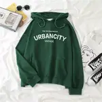 DISTROOMY 毛衣連帽衫套頭衫復古 URBAN CITY 男士女士