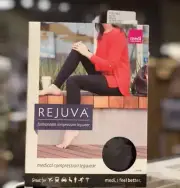 Mediven RejuvaWear Stirrup Legging 15-20mmHg Black Medium