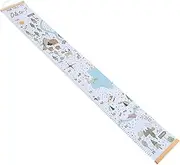 PERSELOSO Growth Chart for Boys and Girls Wall Height Chart Height Measurement for Children Nursery Dec