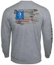 Salt Life Quiver Mens Long Sleeve Pocket Graphic T-Shirt - Large - NWT