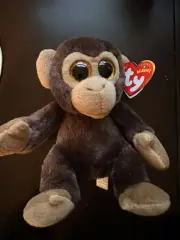 Ty Beanie Boos BANANAS the Monkey 6" NEW MWT Plush Stuffed Animal Toy