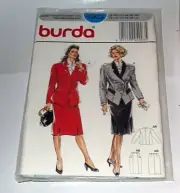 BURDA PATTERN 4903 ~ MISSES SKIRT JACKET ~ SIZES 12 - 14 - 16 - 18 - 20 - 22