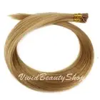 200 I Stick Tip Micro Rings Straight Remy Human Hair Extensions Honey Blonde #16