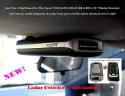Sun Visor Clip/Mount For The Escort MAX,MAX 2,MAX 360 & BEL GT-7 Radar Detectors