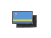 Flag patch printed badge country aruba
