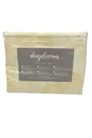 DayDream Printed Brushed Soft Sheet Set from Berkshire Yellow Cloud
