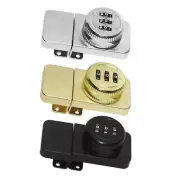 Mechanical Password Lock Rotary Latches Lock 3Digit Combination Cabinet Lock