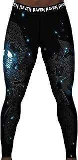 [Raven Fightwear] Men's Nordic 3.0 Spats Tights BJJ MMA Black/Blue